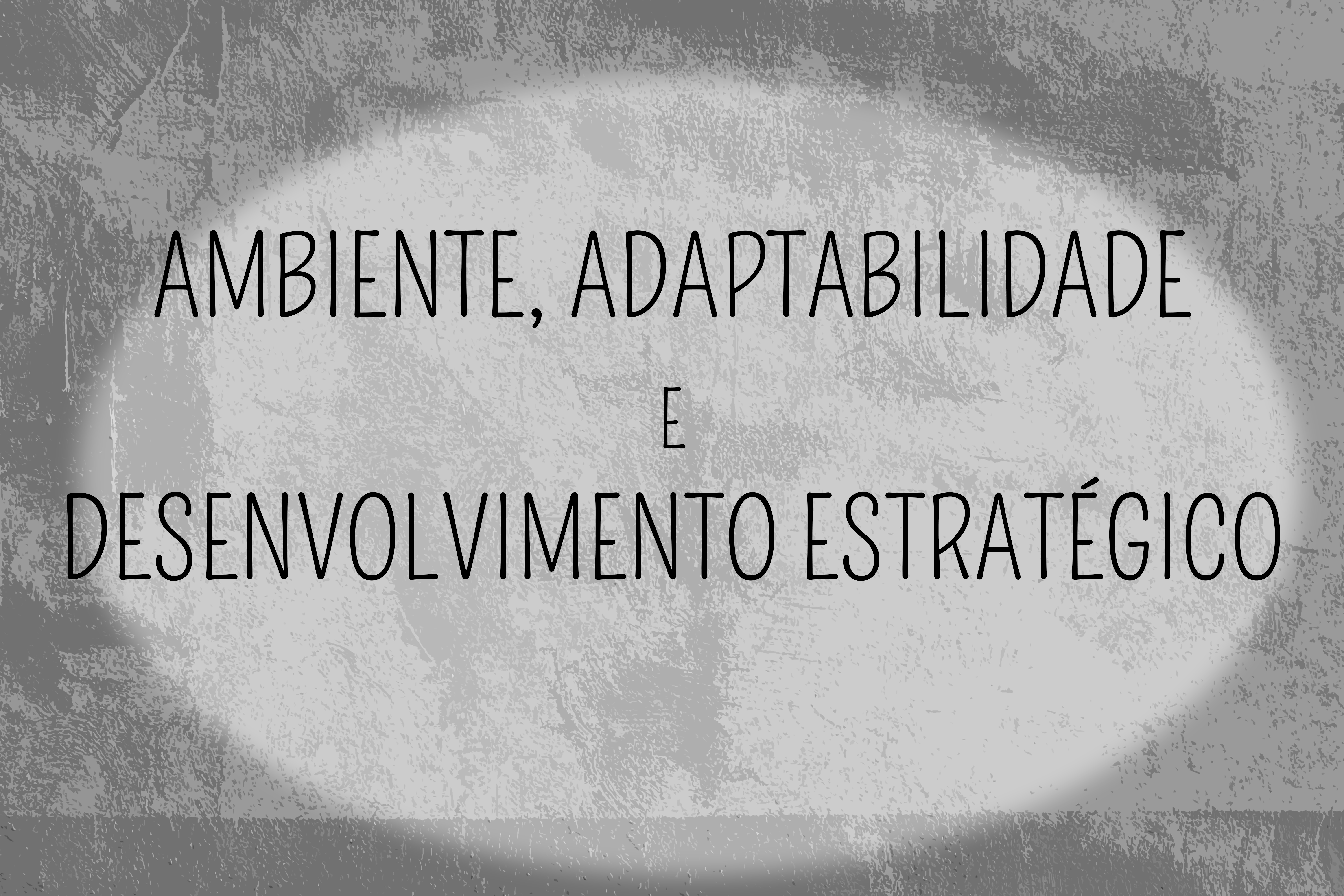 Ambiente, adaptabilidade e desenvolvimento estratégico